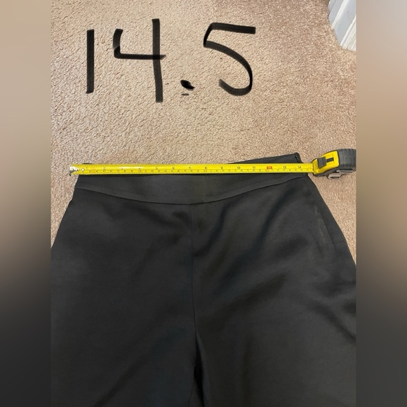 Ann Taylor black pants satin size 0 - Picture 3 of 4